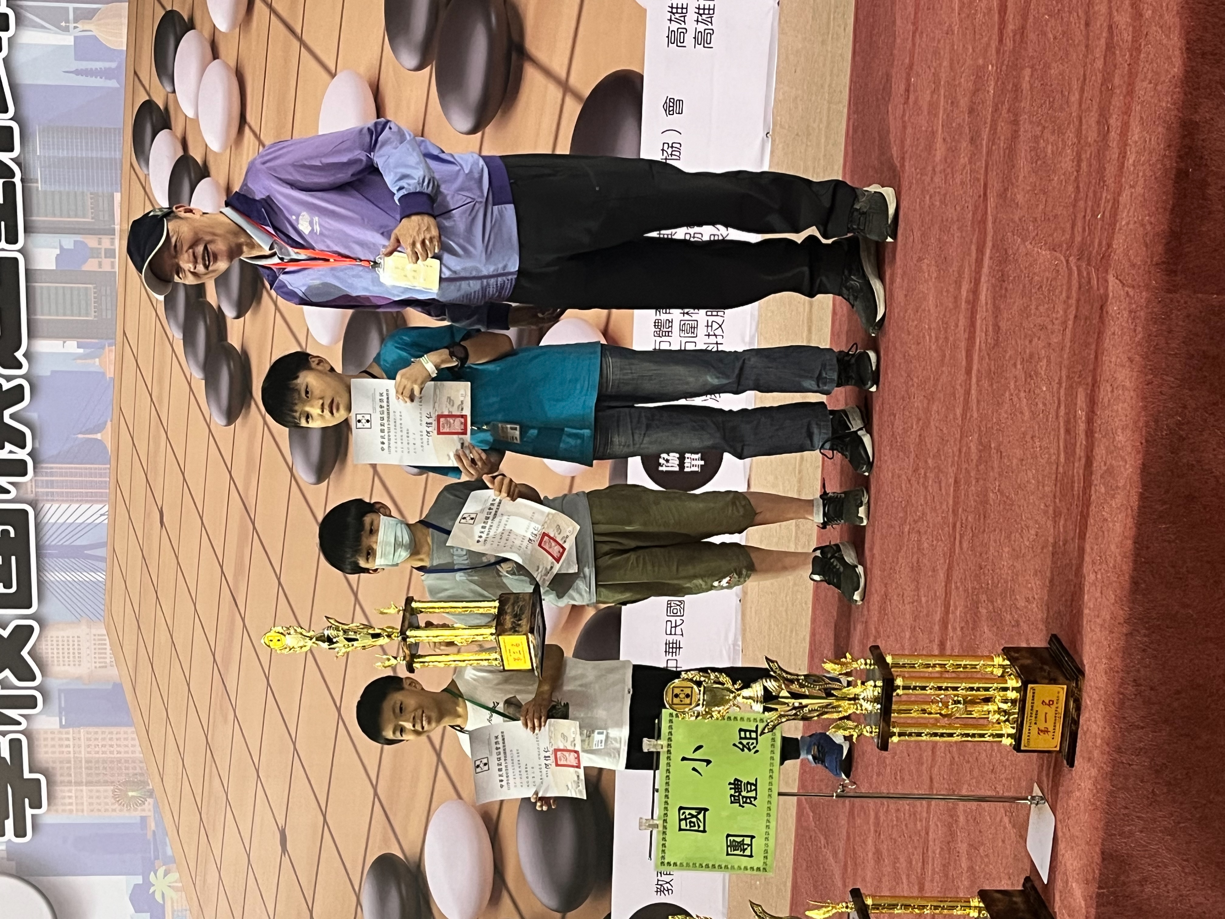 112學年度中等以下學校圍棋運動錦標賽 圖片